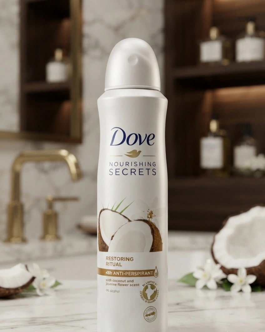 Déodorant à la noix de coco et fleur de jasmin